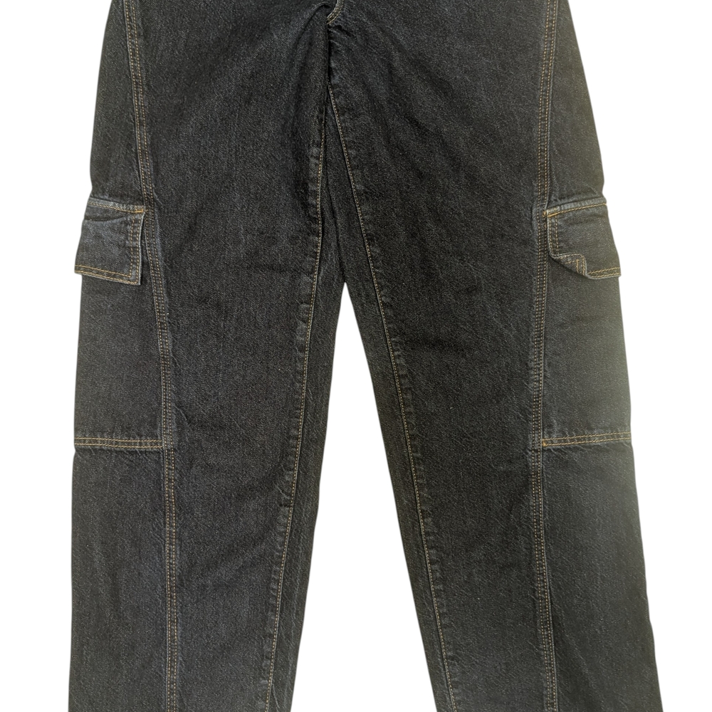 Y2K Style Garage Dark Blue Denim Low Rise Baggy - Picture 6 of 7